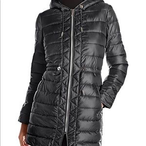 Women’s Kenneth Cole Puffer Jacket Cinch Waist M